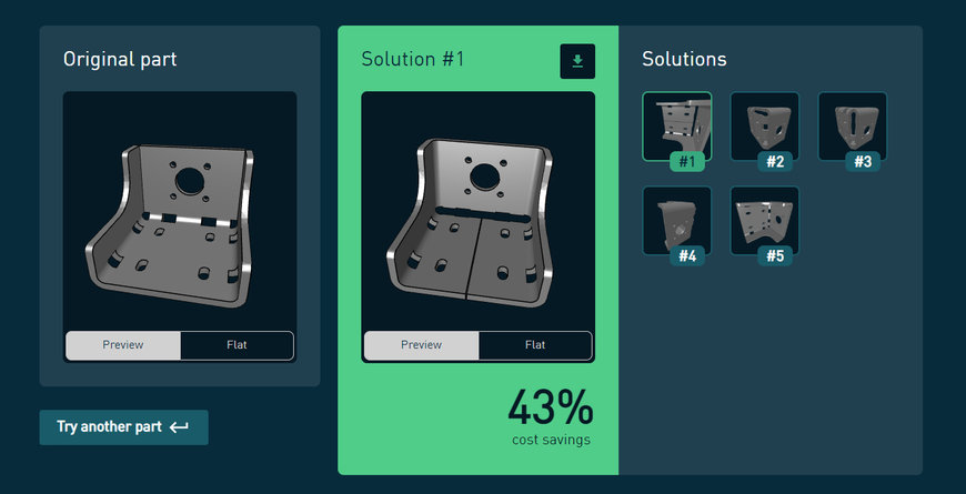 Sheet metal knowledge at the push of a button